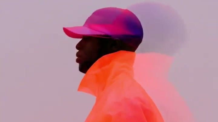 Man in orange jacket and cap, the Electrolytes palette — Electrolytes by Tatiana Sukhova